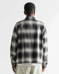 Zip-Up Flannel Men's